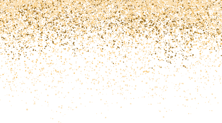 Gold Glitter Frame Holiday Bokeh Background